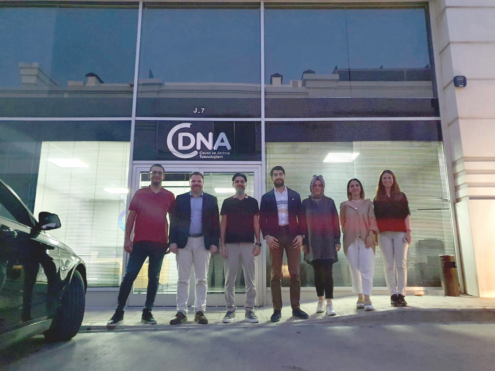DNA Çevre firmasına, Samsun Teknopark ve Ondokuz Mayıs Üniversitesi Teknoloji Transfer Ofisinden Ziyaret