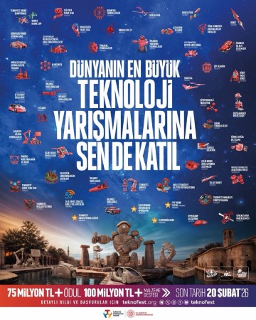 Geleceği Üretenler TEKNOFEST’te Buluşuyor; TEKNOFEST 2026 Teknoloji Yarışmaları Başvuruları Başladı 