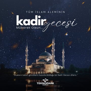 ''Kadir Gecemiz mübarek olsun.”