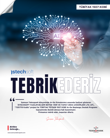 TÜBİTAK 1507 Desteği Gururumuz!