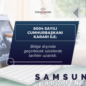 27 Aralık 2023 tarihli ve 8004 Sayılı Cumhurbaşkanı Kararı ile;