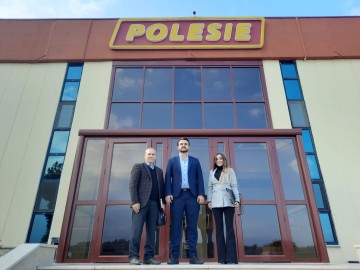 Üniversite-Sanayi iş birliği kapsamında Samsun Teknopark ve OMÜ-TTO’dan, Polesie Oyuncak Ziyareti