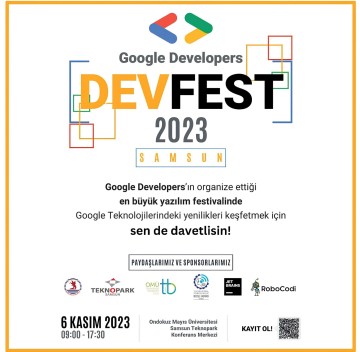 Yılın DevFest 2023'ü Samsun'da!