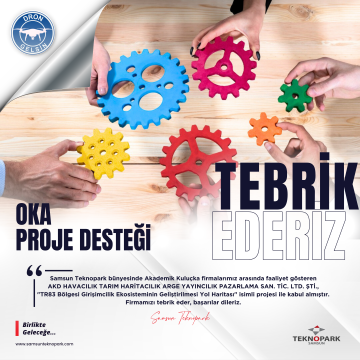 Samsun Teknopark bünyesinde faaliyet gösteren AKD HAVACILIK TARIM HARİTACILIK ARGE YAYINCILIK PAZARLAMA SAN. TİC. LTD. ŞTİ. firmamızdan yeni bir proje daha!