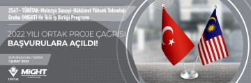 2567 TÜBİTAK – MIGHT (Malezya) İkili İşbirliği Çağrısı Açıldı