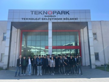 Samsun Teknopark Tanıtım Günleri Kapsamında Bafra Endüstri Meslek Lisesi Misafirimiz Oldu.