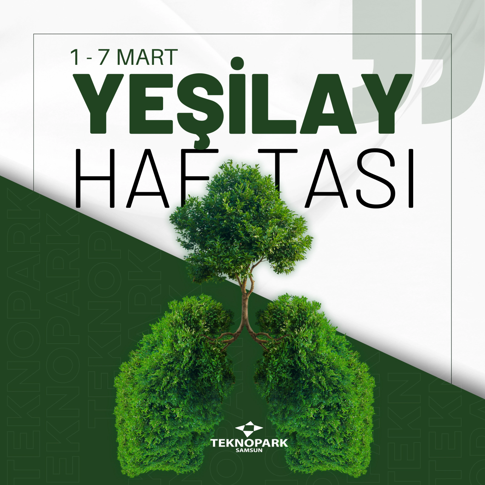 Samsun Teknopark ailesi olarak Yeşilay Haftası'nı kutluyoruz! 