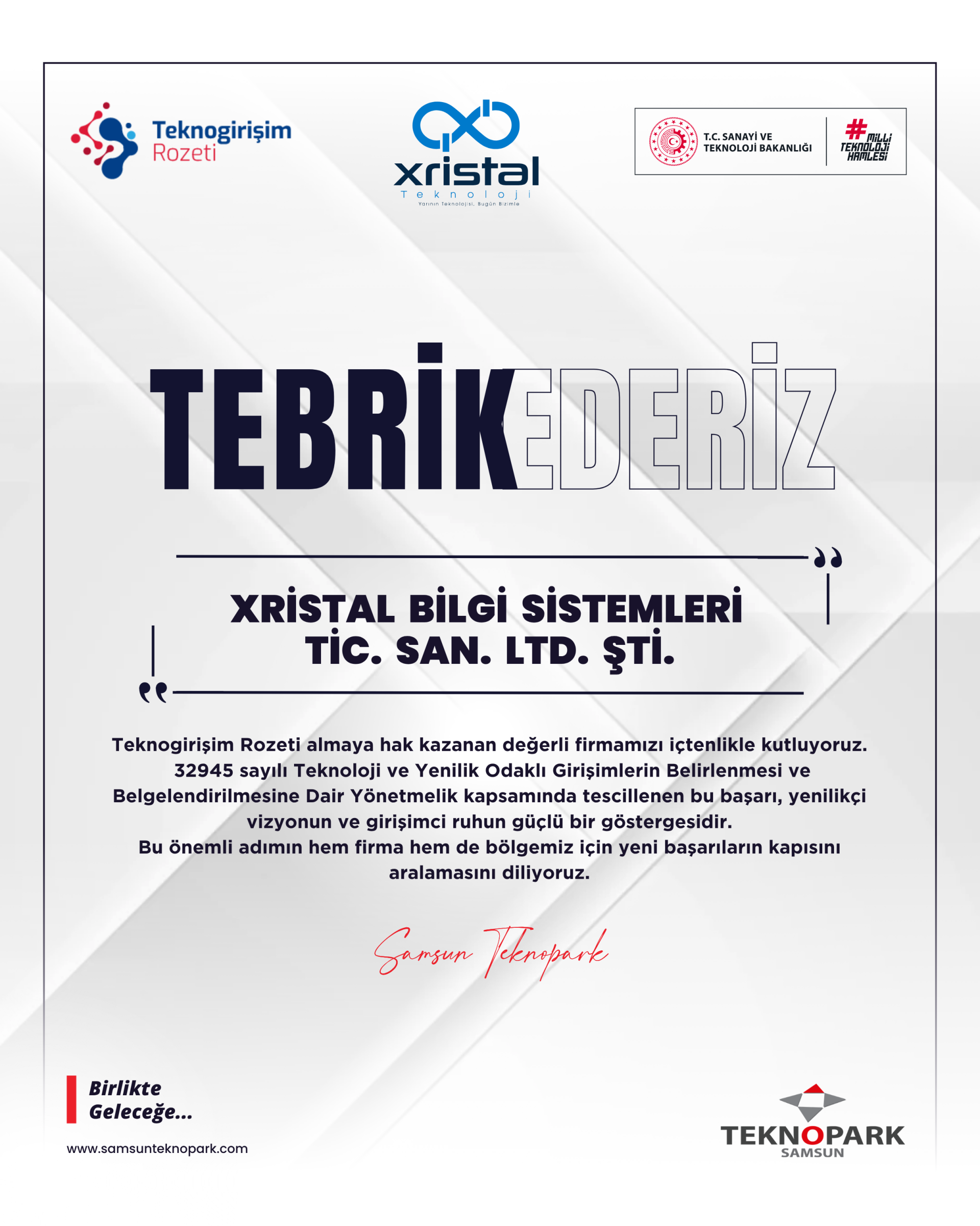 TEKNOGİRİŞİM ROZETİ