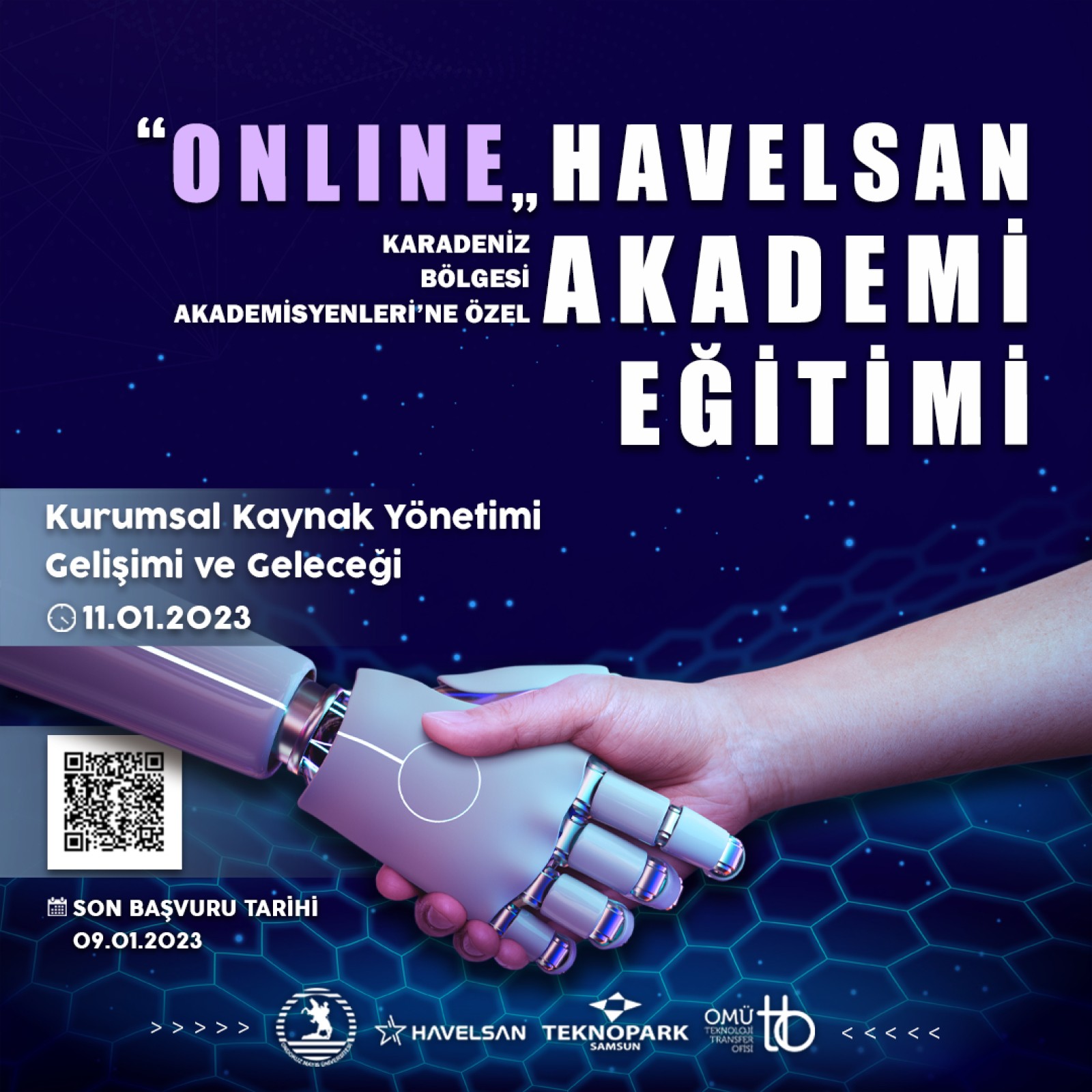 Karadeniz Bölgesi Akademisyenlerine Özel HAVELSAN Akademi Eğitimlerimiz Online Olarak Başlıyor!