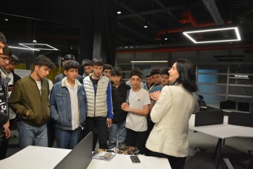 Tekkeköy Ali Emine Kahvecioğlu Mesleki Teknik Anadolu Lisesi; Samsun Teknopark Tanıtım Günleri Kapsamında Misafirimiz Oldu
