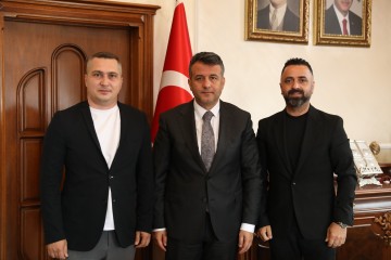 Samsun Teknoparktan; Samsun Büyükşehir Belediyesine ziyaret.