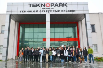 Samsun Teknopark Tanıtım Günleri Kapsamında Çarşamba Fen Lisesi Misafirimiz Oldu