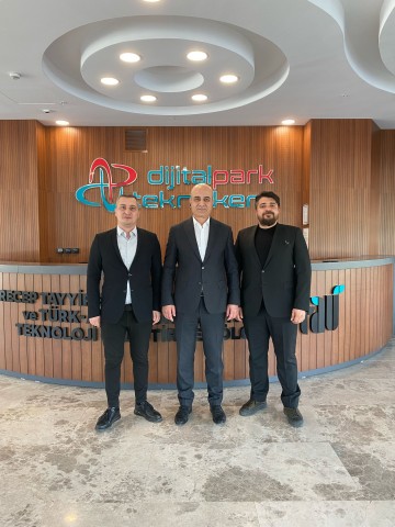 Samsun Teknopark’tan Dijitalpark Teknokent’e Ziyaret.
