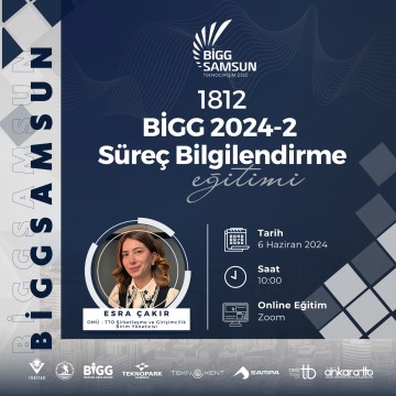1812 BİGG 2024-2 Süreç Bilgilendirme Eğitimi