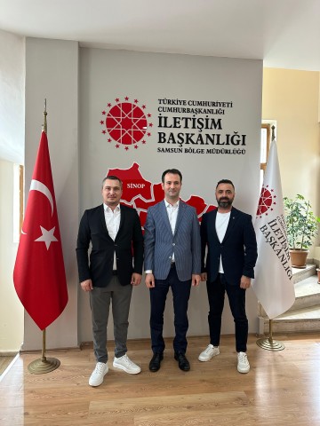 Samsun Teknopark’tan Cumhurbaşkanlığı İletişim Başkanlığı Samsun Bölge Müdürlüğü’ne Ziyaret.