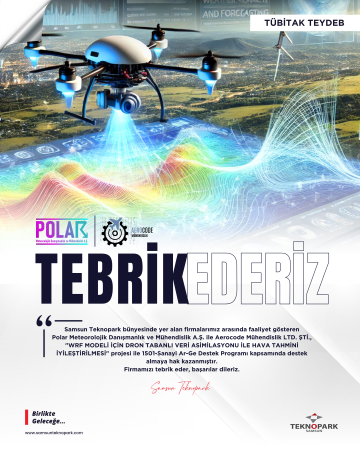 Samsun Teknopark Firmalarımıza TÜBİTAK Desteği!
