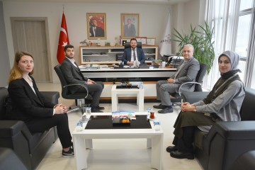 ‘’HAVELSAN Kariyer Günleri’’ Etkinliğimiz Kapsamında Konuklarımızı Samsun Teknopark Genel Müdürümüz Makamında Misafir Etti
