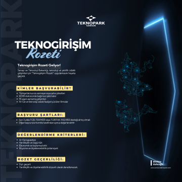 Teknogirişim Rozeti Geliyor!