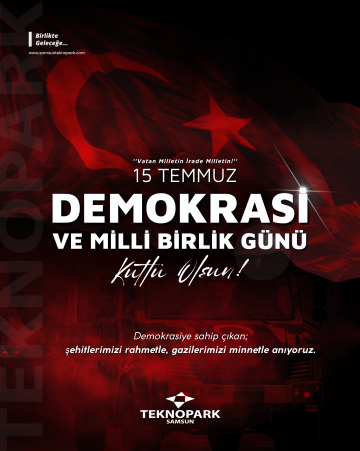15 Temmuz Demokrasi ve Millî Birlik Günü kutlu olsun. 