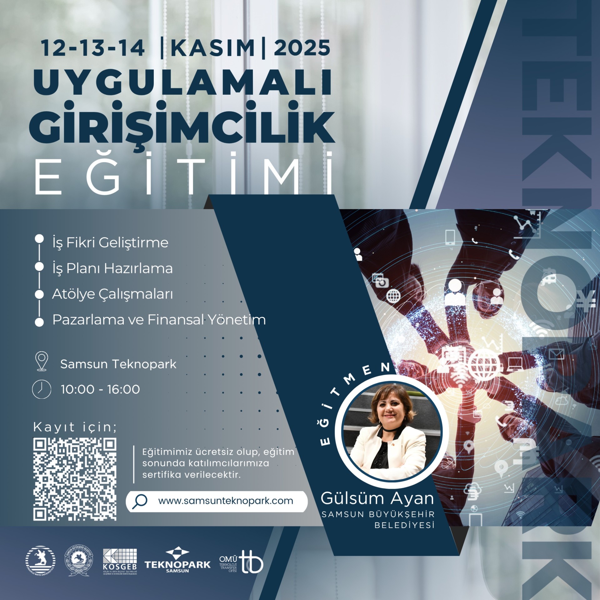 Uygulamalı Girişimcilik Eğitimleri