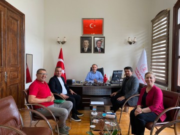 Samsun Teknoparktan; Samsun İl Kültür ve Turizm Müdürlüğü’ne ziyaret.